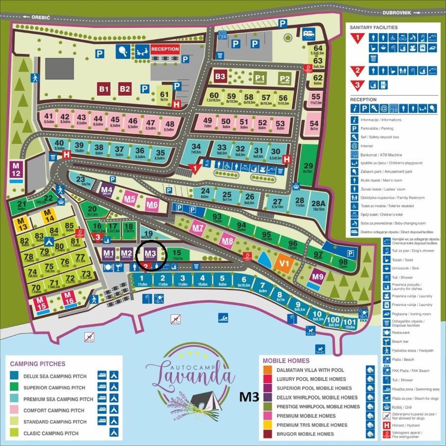 Lavanda Mobile Homes & Villas Orebić Extérieur photo